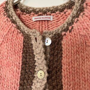 Frances Valentine wool sweater cardigan. XS